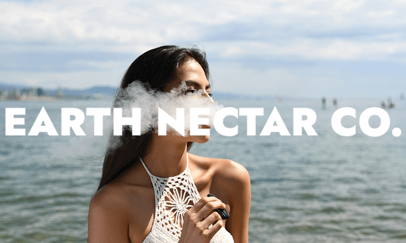 Women vaping, earth nectar vape