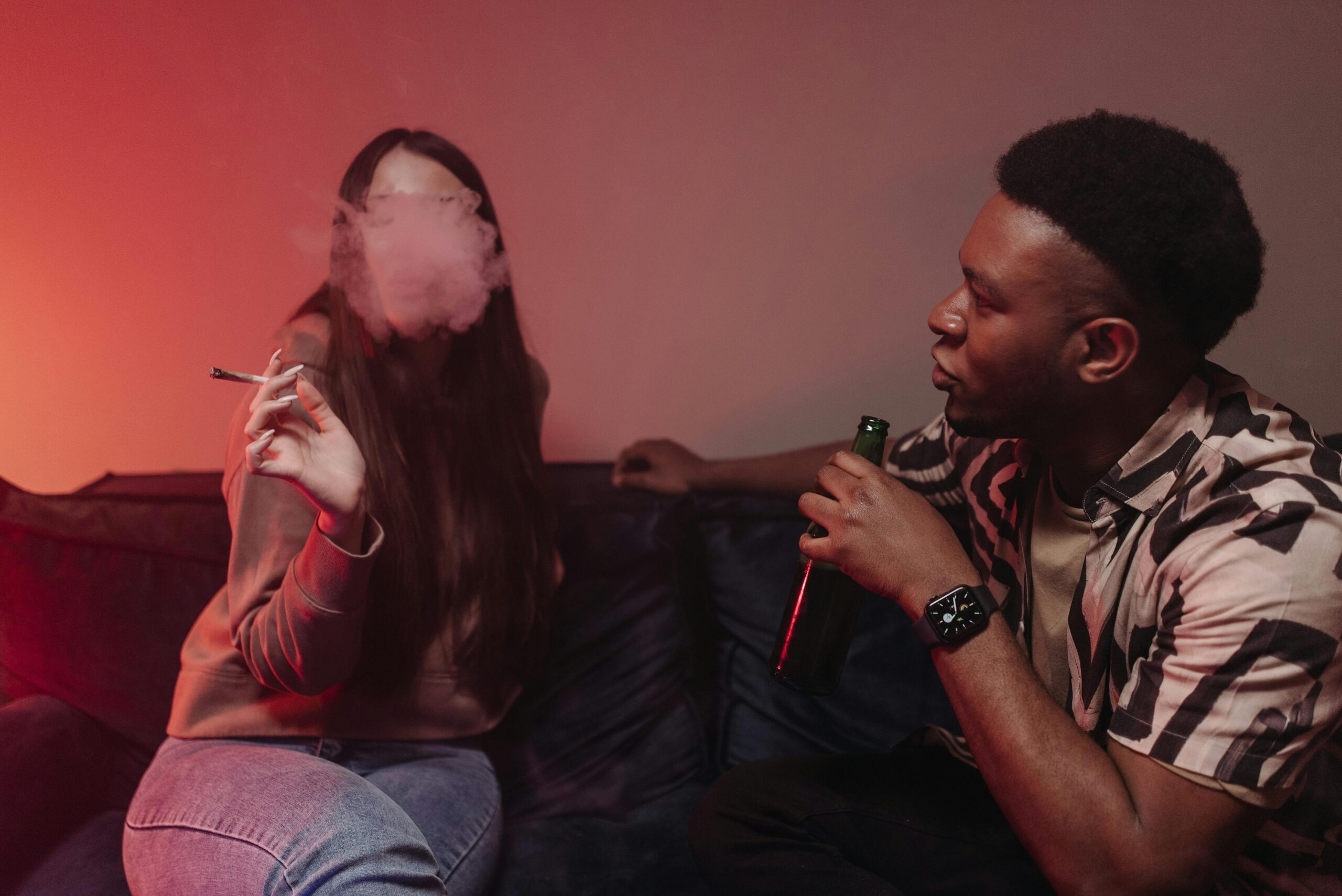 Smoking cannabis and drinking alcohol together